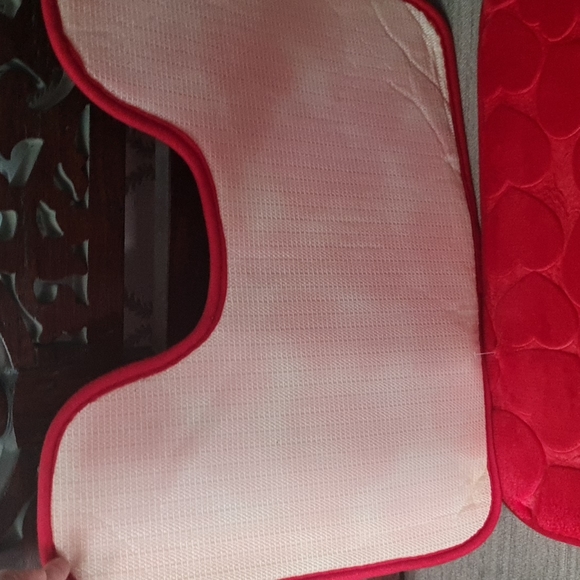 Mat and toilet lid cover-set of 3. - Picture 8 of 8